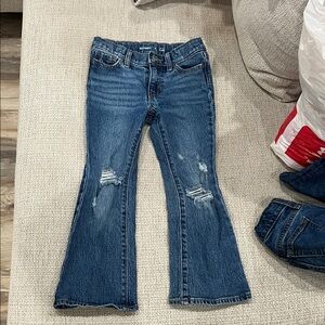 Dark Blue Flare Jeans